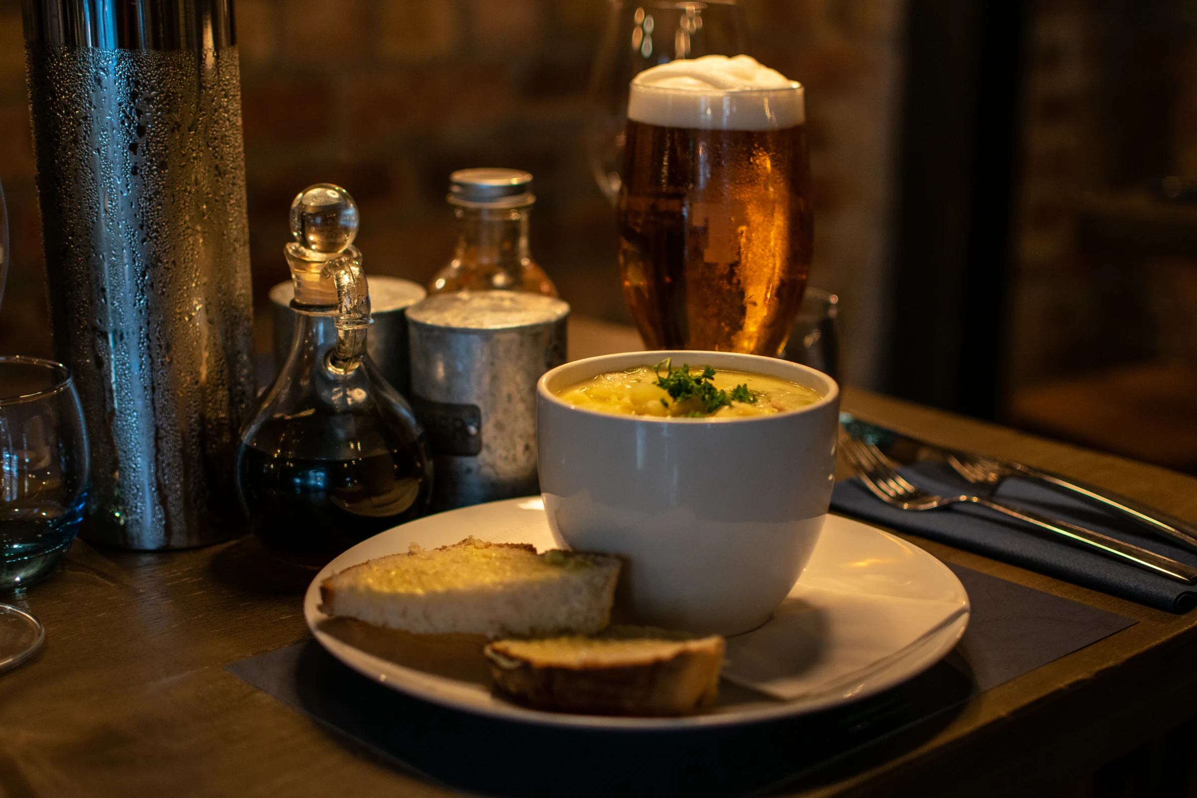 Soup & sourdough