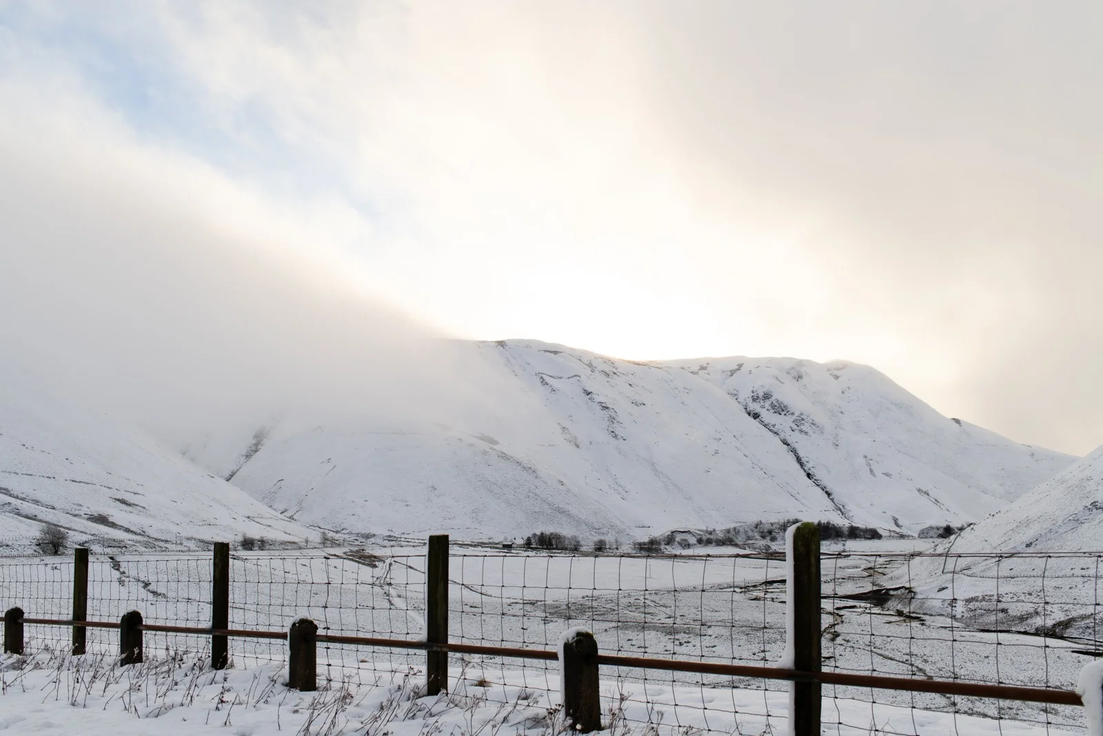 Winter in the hills